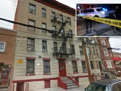 Fugitivo, 26 anos, preso no estado de Washington por estrangular o pai em um apartamento em Nova York há 3 anos: policiais O prédio de apartamentos em 1463 Hoe Ave, no Bronx, onde ocorreu um assassinato.