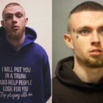 Kruz Dean Wanser foi preso em conexão com uma morte no Texas vestindo uma camisa ameaçando colocar alguém