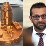 Um troféu impresso em 3D com