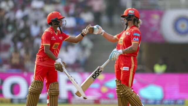 GG vs UPW, WPL 2026: Gujarat Giants evita a resistência GG vs UPW, WPL 2026: Gujarat Giants evita a resistência de Litchfield para vencer UP Warriorz por 10 corridas