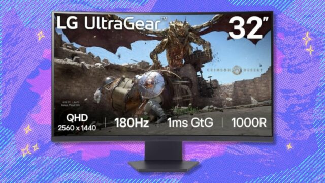 Ganhe $ 100 de desconto no monitor de jogos curvo LG Ultragear na Amazon
