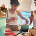 Garanhão de Megan Thee mantém as receitas da avó perto de seu baú