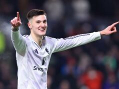 Gary Neville imediatamente notou algo sobre Benjamin Sesko após dois gols do Man Utd contra Burnley, ‘não vimos…’ United x Burnley