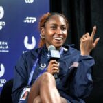 Gauff esclarece comentários sobre torcedores americanos do tênis e perde para Bouzas Maneiro
