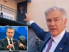 Gavin Newsom rasga o ‘cosplay do Dr. Oz como combatente da fraude’ após as ameaças do czar do Medicaid de investigar a Califórnia O governador da Califórnia, Gavin Newsom, gesticula enquanto discursa no Fórum Econômico Mundial.