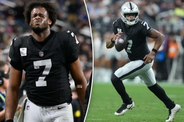 Geno Smith foi descartado na semana 18, enquanto os Raiders disputam a primeira escolha do draft
