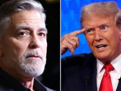 George Clooney aplaude o discurso de Trump no NYE: ‘Temos que tornar a América grande novamente. Começaremos em novembro’ George Clooney aplaude o discurso de Trump no NYE: 'Temos que tornar a América grande novamente. Começaremos em novembro'