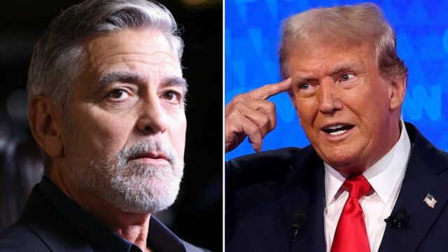 George Clooney aplaude o discurso de Trump no NYE: 'Temos que tornar a América grande novamente. Começaremos em novembro'
