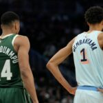Giannis Antetokounmpo e Wembanyama provocam especulações comerciais virais após o jogo