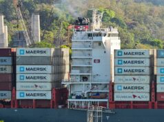 Gigante naval Maersk assumirá os portos do Canal do Panamá após decisão judicial Gigante naval Maersk assumirá os portos do Canal do Panamá após decisão judicial