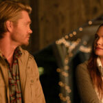 Sullivan’s Crossing -- “Coming Home” -- Image Number: SUL101_3694r -- Pictured (L-R): Chad Michael Murray as Cal Jones and Morgan Kohan as Maggie Sullivan -- Photo: Michael Tompkins/Fremantle -- © 2023 Fremantle. All Rights Reserved.