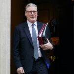 O primeiro-ministro britânico, Keir Starmer