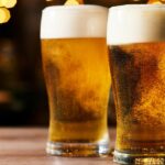 Montes de cerveja normal