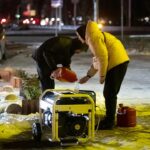 Greve de inverno russa deixa quase 800 mil casas sem energia e aquecimento na região de Dnipro, na Ucrânia