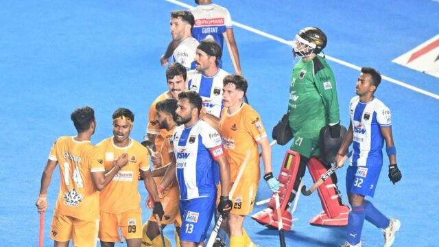 HIL 2025-26: Tamil Nadu Dragons aproveita o ataque tardio de Soorma para garantir a vitória por 3-2
