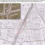 Há um viaduto sendo construído, evite Jalan Latumenten se não quiser ficar preso em engarrafamentos