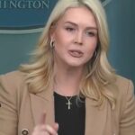 A secretária de imprensa da Casa Branca, Karoline Leavitt, atacou um jornalista na quinta-feira (horário dos EUA).