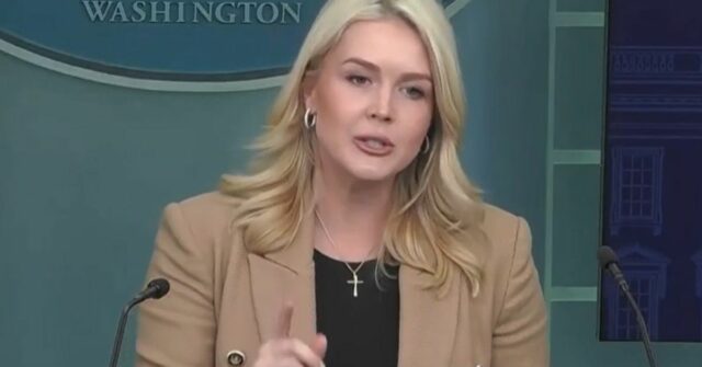 A secretária de imprensa da Casa Branca, Karoline Leavitt, atacou um jornalista na quinta-feira (horário dos EUA).