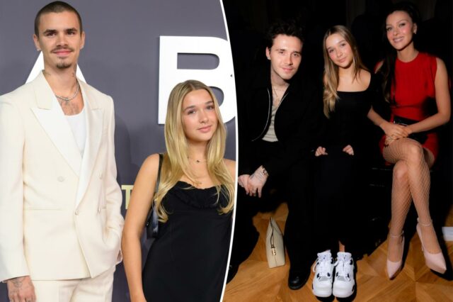 Harper Beckham retorna ao Instagram após a declaração bombástica do Brooklyn com uma homenagem ao irmão Romeu
