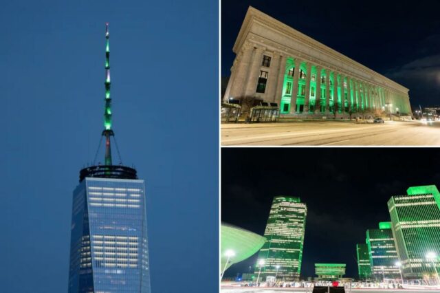 Hochul ordena que marcos de Nova York, incluindo o One Hochul ordena que marcos de Nova York, incluindo o One World Trade Center, sejam iluminados em verde para o Mês da Herança Muçulmana Americana