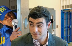 Homem com cortador de pizza supostamente tenta tirar Luigi Mangione da prisão Agente do FBI vai tirar Luigi Mangione da prisão Getty Comp 3