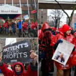 Hospital Mount Sinai rejeita alegações de que pacientes morreram durante greve massiva de enfermeiras em Nova York