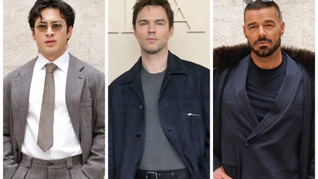 Hudson Williams, Ricky Martin, Nicholas Hoult e mais fotos de celebridades na Semana de Moda Masculina de Milão
