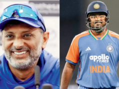 IND vs NZ 5º T20I: Apesar do mau desempenho, Sitanshu Kotak apóia Sanju Samson IND vs NZ 5º T20I: Apesar do mau desempenho, Sitanshu Kotak apóia Sanju Samson