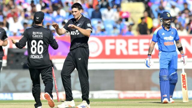 IND vs NZ: Clarke adicionado à equipe da Nova Zelândia para os três primeiros T20Is contra a Índia como cobertura de lesões para Bracewell, Milne
