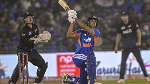 IND vs NZ: Shivam Dube quebra o terceiro cinquenta mais rápido de um indiano em T20Is
