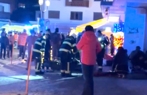 Incêndio em bar de estação de esqui suíça deixa mortos e feridos durante comemorações de Ano Novo A cena após um incêndio na véspera de Ano Novo em um bar em Crans-Montana, Suíça.