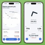 Indie App Spotlight: 'Zephy' facilita a localização de aviões, com uma interface estilo AirTag