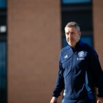 O técnico Ruben Amorim chega antes da partida da Premier League entre Crystal Palace e Manchester United, no Selhurst Park, em 2025, em Londres, Inglaterra.