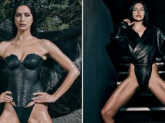 Irina Shayk arrasa em sessão de fotos de lingerie inspirada em BDSM 0123-Irina-Shayk-V-Revista-SUB-1