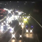 Isra Miraj Holiday, Jacarta-Cikampek O tráfego com pedágio flui suavemente