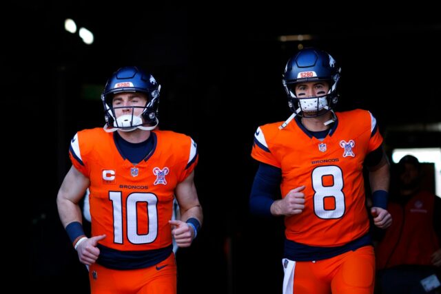 Jarrett Stidham envia mensagem honesta sobre Bo Nix antes do campeonato AFC
