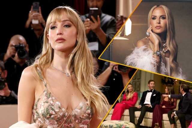 Jennifer Lawrence Stans por ‘Southern Charm’ no tapete vermelho do Globo de Ouro de 2026
