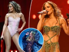 Jennifer Lopez responde às afirmações de que deveria ‘vestir-se para sua idade’ aos 56 anos: ‘Se você tivesse essa bunda, também estaria nua!’ Jennifer Lopez responde às afirmações de que deveria 'vestir-se para sua idade' aos 56 anos: 'Se você tivesse essa bunda, também estaria nua!'