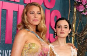 Jenny Slate testemunha que Justin Baldoni fez comentários inapropriados para ela e Blake Lively no set de ‘It Ends With Us’ Blake Lively, Justin Baldoni (Crédito: Getty Images)