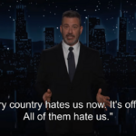 Jimmy Kimmel recapitula o primeiro ano da presidência de Trump com montagem embaraçosa