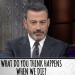 Jimmy Kimmel responde às perguntas rápidas de Stephen Colbert e é surpreendentemente profundo