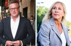 Joe Scarborough tropeça enquanto Marjorie Taylor Greene o corrige no ar sobre a prisão de Don Lemon Yahoo entertainment home