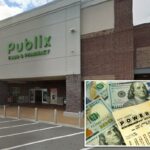O Publix Super Market no Arbor Springs Plaza em Newnan, Geórgia, onde um ingresso da Mega Millions de US$ 983 milhões foi vendido em 14 de novembro de 2025.