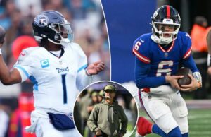 John Harbaugh assistindo ao filme de Jaxson Dart e Cam Ward enquanto surge uma questão-chave na busca de treinador John Harbaugh assistindo ao filme de Jaxson Dart e Cam Ward enquanto surge uma questão-chave na busca de treinador