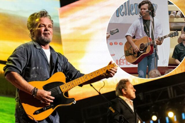John Mellencamp se apresenta durante o Farm Aid no sábado, 23 de setembro de 2023, em Noblesville, Indiana. 