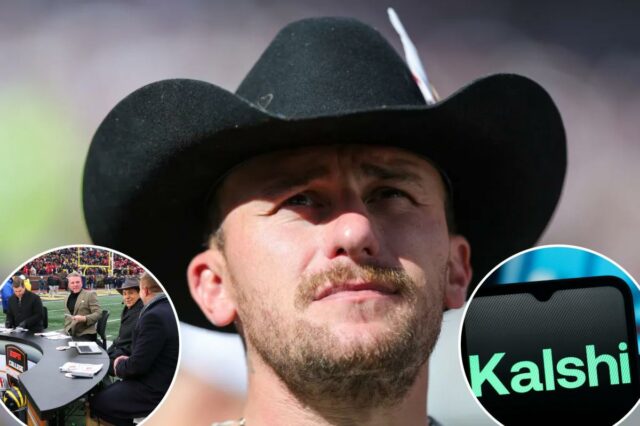Johnny Manziel sob pressão por usar a ausência de 'College Johnny Manziel sob pressão por usar a ausência de 'College Gameday' para promover Kalshi