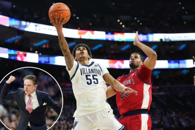 John's passa em teste difícil com grande vitória sobre o rival Villanova
