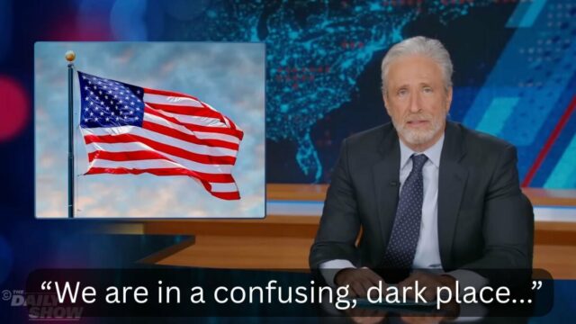 Jon Stewart resume o estado atual do mundo em 20 minutos
