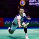 Jonatan Christie x Lin Chun-yi Notas frente a frente antes da final do Aberto da Índia de 2026