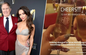 Jordon Hudson aplaude os críticos do relacionamento de Bill Belichick e diz que ‘mal pode esperar para levar socos’ por ele Jordon Hudson aplaude os críticos do relacionamento de Bill Belichick e diz que 'mal pode esperar para levar socos' por ele